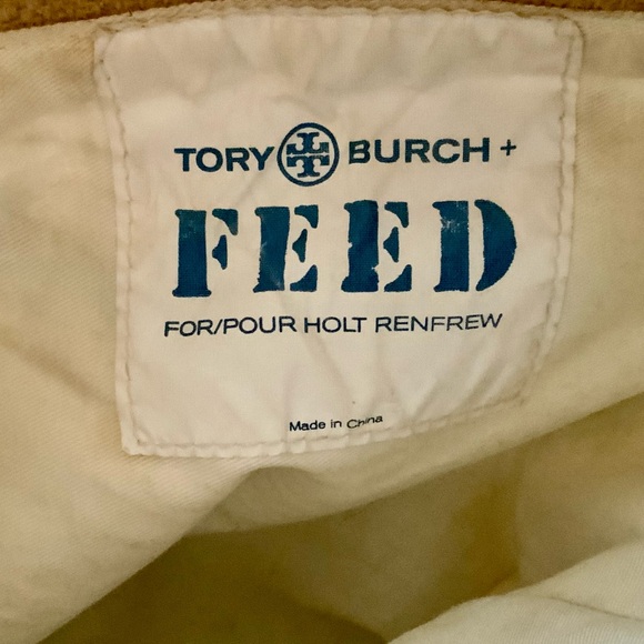 TORY BURCH FEED BURLAP HOLT RENFREW COLLECTION BAG 2012 - Picture 5 of 6